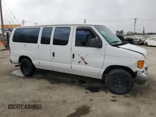 2006 Ford Econoline Passenger XL with VIN 1FMRE11W46DB09883, listed as a Copart auction lot 69028364 with 200,878 mi miles and Salvage Title. Bid and sale history available at DreamBid. Image 4.
