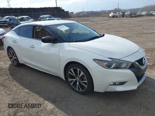 2017 Nissan Maxima SV with VIN 1N4AA6AP7HC383385, listed as a IAAI auction lot 41850227 with 127,191 mi miles and . Bid and sale history available at DreamBid. Image 1.