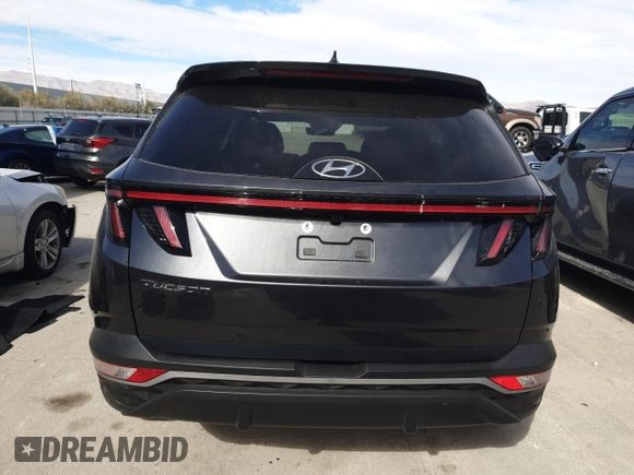 2023 Hyundai Tucson SEL with VIN 5NMJF3AE3PH267450, listed as a Copart auction lot 46191015 with 2,553 mi miles and Salvage Title. Bid and sale history available at carsss.com. Image 6.
