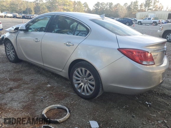 2012 Buick Regal with VIN 2G4GT5GK7C9179878, listed as a Copart auction lot 75122973 with 121,773 mi miles and Salvage Title. Bid and sale history available at DreamBid. Image 2.