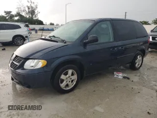 2005 Dodge Caravan SXT with VIN 1D4GP45R75B383992, listed as a Copart auction lot 64492435 with Not provided miles and Salvage title. Bid and sale history available at DreamBid. Image 1.