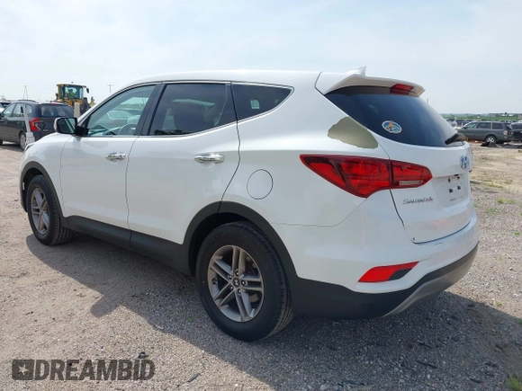 2017 Hyundai Santa Fe 2.4L with VIN 5NMZTDLB5HH018198, listed as a IAAI auction lot 42523632 with 144,883 mi miles and . Bid and sale history available at DreamBid. Image 3.