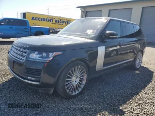 2017 Land Rover Range Rover z VIN SALGS5FE4HA355244, wystawiony jako Copart lot #53041715 z przebiegiem 83 872 mil mil oraz Czysty tytuł • Clean title. Historia ofert i sprzedaży dostępna na DreamBid. Obrazek 1.
