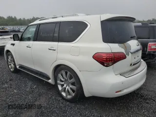 2012 Infiniti QX56 8-passenger z VIN JN8AZ2NCXC9315269, wystawiony jako Copart lot #59571585 z przebiegiem 205 969 mil mil oraz Czysty tytuł • Clean title. Historia ofert i sprzedaży dostępna na DreamBid. Obrazek 2.