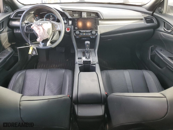 2019 Honda Civic Hatchback EX-L Navi with VIN SHHFK7H8XKU202578, listed as a Copart auction lot 87446054 with 61,017 mi miles and Salvage Title. Bid and sale history available at carsss.com. Image 8.