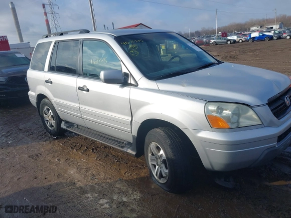 2003 Honda Pilot EX with VIN 2HKYF18633H580612, listed as a IAAI auction lot 41670305 with 216,798 mi miles. Bid and sale history available at carsss.com. Image 13.
