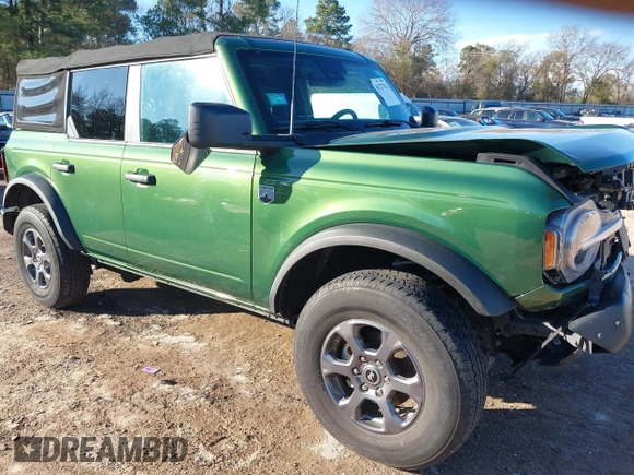 2022 Ford Bronco with VIN 1FMDE5BH8NLB01842, listed as a IAAI auction lot 41257252 with 18,662 mi miles. Bid and sale history available at carsss.com. Image 1.