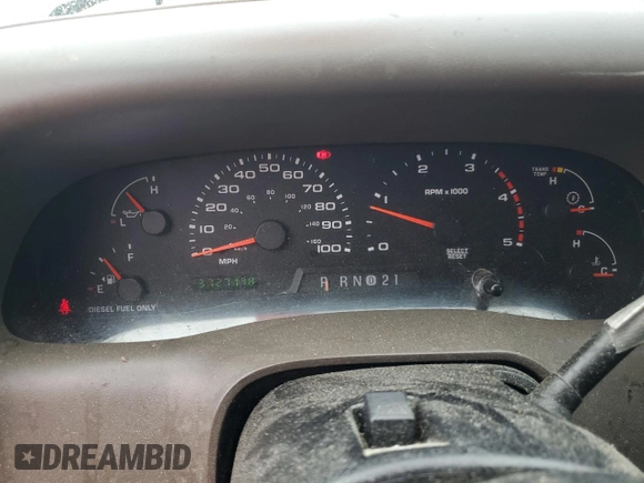 2002 Ford F-250 XL with VIN 1FTNW21F72ED60827, listed as a Copart auction lot 55678325 with 372,717 mi miles and Clean title. Bid and sale history available at DreamBid. Image 9.