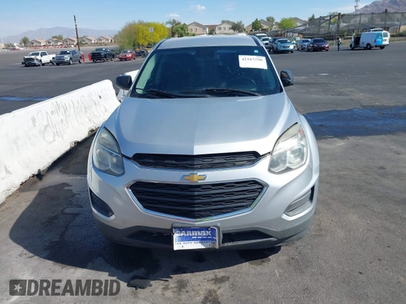 2017 Chevrolet Equinox LS with VIN 2GNALBEK8H1510864, listed as a IAAI auction lot 42167590 with 101,851 mi miles and . Bid and sale history available at carsss.com. Image 6.