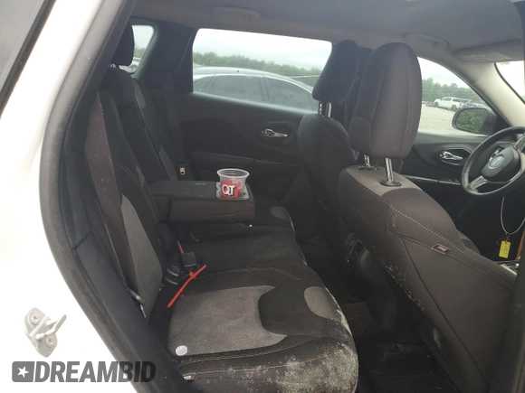 2016 Jeep Cherokee Sport with VIN 1C4PJLAB3GW230202, listed as a Copart auction lot 55849105 with 89,341 mi miles and Salvage title. Bid and sale history available at DreamBid. Image 11.