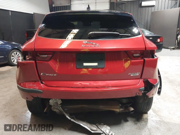2020 Jaguar E-Pace SE z VIN SADFP2FX6L1Z77278, wystawiony jako IAAI lot #41804212 z przebiegiem 93 126 mil mil oraz . Historia ofert i sprzedaży dostępna na DreamBid. Obrazek 17.