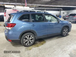 2022 Subaru Forester Limited with VIN JF2SKANC9NH473319, listed as a Copart auction lot 62348475 with 75,339 mi miles and Clean title. Bid and sale history available at DreamBid. Image 3.