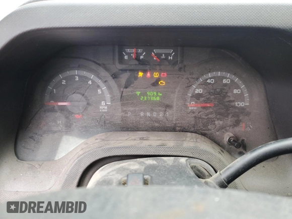 2013 Ford Econoline Cargo Commercial with VIN 1FTSE3EL8DDA98398, listed as a Copart auction lot 43976295 with 237,368 mi miles and Clean Title. Bid and sale history available at carsss.com. Image 9.