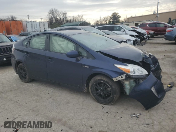 2014 Toyota Prius Four with VIN JTDKN3DU0E0369697, listed as a Copart auction lot 82576664 with Not Provided miles and Salvage Title. Bid and sale history available at carsss.com. Image 4.