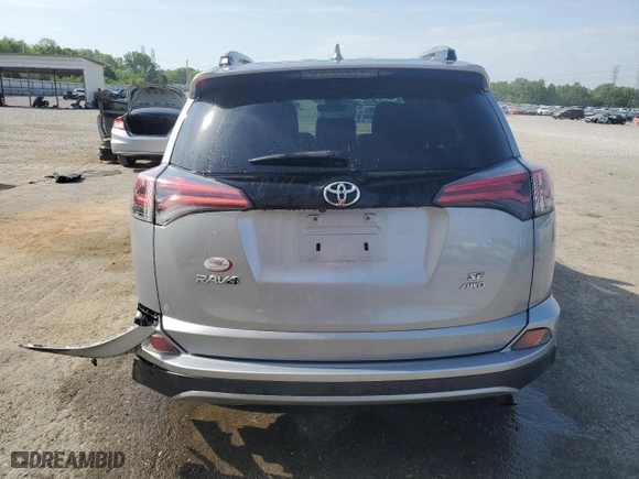 2017 Toyota RAV4 SE with VIN 2T3JFREV0HW683353, listed as a Copart auction lot 52175825 with 143,213 mi miles and Salvage Title. Bid and sale history available at carsss.com. Image 6.