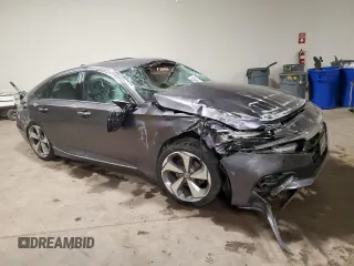 2019 Honda Accord Touring with VIN 1HGCV2F9XKA016690, listed as a Copart auction lot 59910805 with Not provided miles and Salvage title. Bid and sale history available at DreamBid. Image 4.