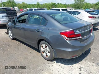 2013 Honda Civic LX with VIN 2HGFB2F58DH550407, listed as a IAAI auction lot 42226423 with 152,007 mi miles and . Bid and sale history available at DreamBid. Image 3.