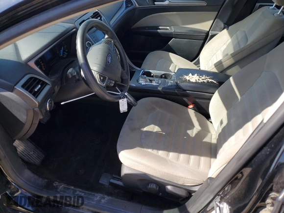 2017 Ford Fusion S with VIN 3FA6P0G7XHR172109, listed as a Copart auction lot 52152715 with 105,217 mi miles and Salvage Title. Bid and sale history available at carsss.com. Image 7.