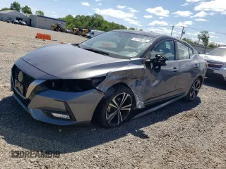 2022 Nissan Sentra SR z VIN 3N1AB8DV5NY306808, wystawiony jako Copart lot #57116575 z przebiegiem 23 786 mil mil oraz Szkoda całkowita • Salvage title. Historia ofert i sprzedaży dostępna na DreamBid. Obrazek 1.