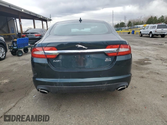 2013 Jaguar XF V6 SC with VIN SAJWJ0EF0D8S81908, listed as a Copart auction lot 49871205 with 78,201 mi miles and Clean Title. Bid and sale history available at carsss.com. Image 6.