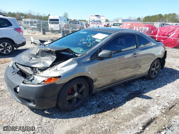 2006 Honda Civic Cpe EX with VIN 2HGFG12826H566522, listed as a IAAI auction lot 41595339 with 275,226 mi miles. Bid and sale history available at carsss.com. Image 2.