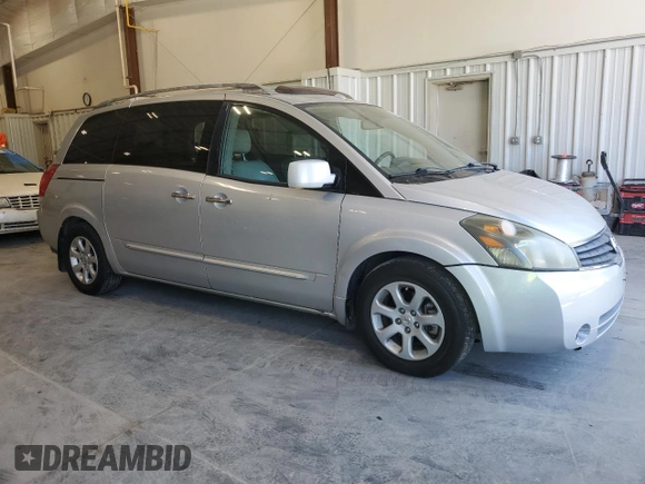 2007 Nissan Quest S with VIN 5N1BV28U47N142437, listed as a Copart auction lot 72084154 with 114,460 mi miles and Non Repairable. Bid and sale history available at carsss.com. Image 4.