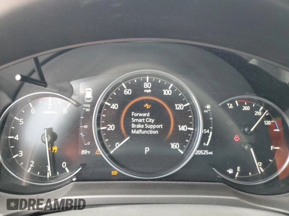 2021 Mazda CX-5 Grand Touring z VIN JM3KFBDM5M0464611, wystawiony jako Copart lot #62829065 z przebiegiem 20 525 mil mil oraz Nie do naprawy • Non repairable. Historia ofert i sprzedaży dostępna na DreamBid. Obrazek 9.