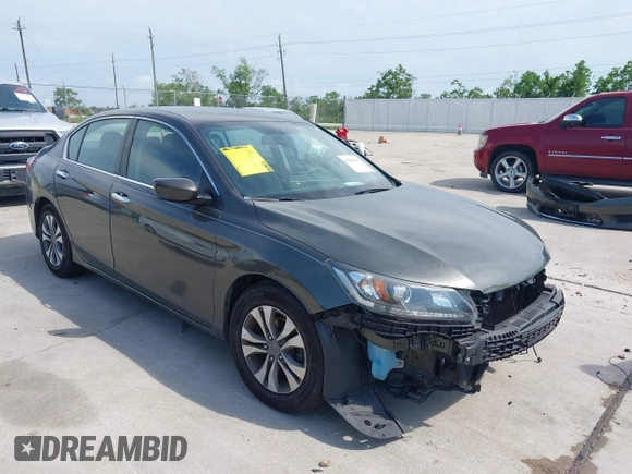 2014 Honda Accord Sedan LX with VIN 1HGCR2F31EA186232, listed as a IAAI auction lot 42068981 with 146,699 mi miles. Bid and sale history available at carsss.com. Image 1.