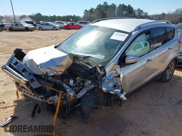 2015 Ford Escape Titanium with VIN 1FMCU0JX2FUB70760, listed as a IAAI auction lot 41649089 with 1 mi miles. Bid and sale history available at carsss.com. Image 18.