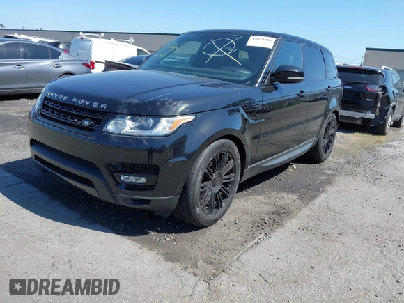 2015 Land Rover Range Rover Sport HSE with VIN SALWR2VF2FA530605, listed as a IAAI auction lot 42023941 with 73,087 mi miles. Bid and sale history available at carsss.com. Image 2.