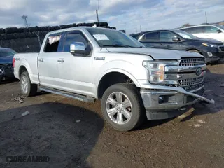 2018 Ford F-150 XL with VIN 1FTFW1E55JKD77092, listed as a IAAI auction lot 41525963 with 134,117 mi miles. Bid and sale history available at carsss.com. Image 1.