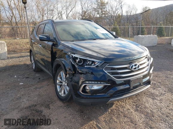 2017 Hyundai Santa Fe 2.0T with VIN 5XYZUDLA8HG502333, listed as a IAAI auction lot 41246195 with 62,772 mi miles and . Bid and sale history available at DreamBid. Image 6.
