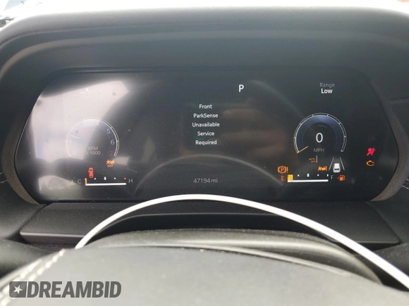 2022 Jeep Grand Cherokee Overland with VIN 1C4RJHDG0N8579025, listed as a Copart auction lot 57352245 with 47,194 mi miles and Salvage title. Bid and sale history available at DreamBid. Image 9.