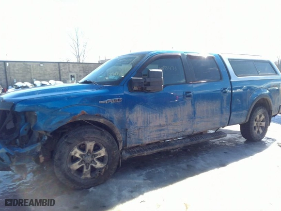 2012 Ford F-150 XL with VIN 1FTFW1EF0CFA31262, listed as a IAAI auction lot 41653476 with 126,912 mi miles. Bid and sale history available at carsss.com. Image 14.