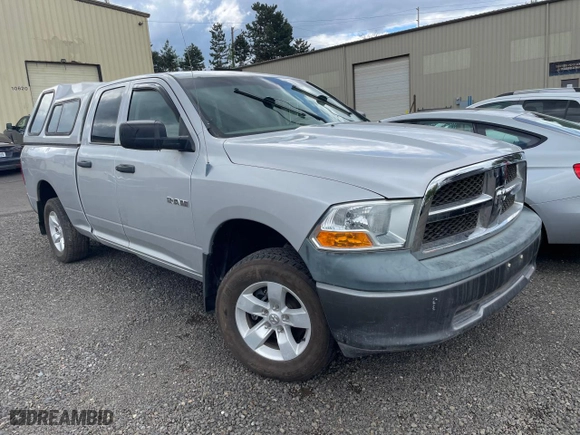 2010 Dodge Ram 1500 ST with VIN 1D7RV1GP2AS142489, listed as a Copart auction lot 79339244 with 186,906 mi miles and Clean Title. Bid and sale history available at carsss.com. Image 1.