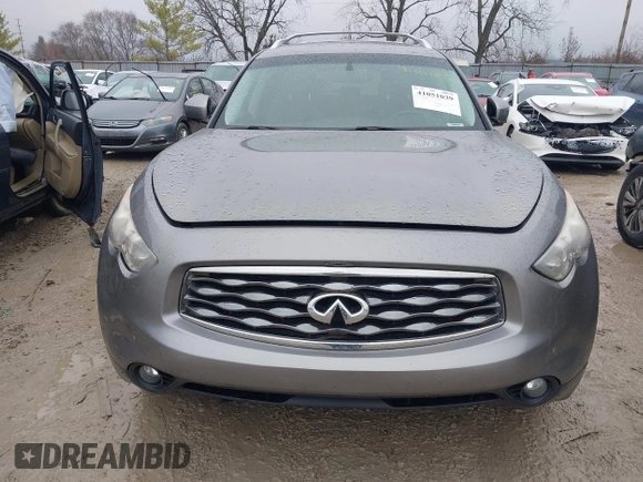 2010 Infiniti FX35 with VIN JN8AS1MW6AM856999, listed as a IAAI auction lot 41051039 with 166,714 mi miles. Bid and sale history available at carsss.com. Image 12.