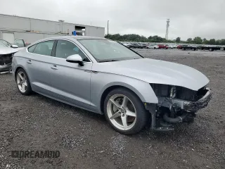 2018 Audi A5 Sportback Premium Plus с VIN WAUENCF57JA069126, выставлен на аукционе Copart как лот 59639635 с пробегом 48 722 миль миль и Списание • Salvage title. История ставок и продаж доступна на DreamBid. Изображение 4.