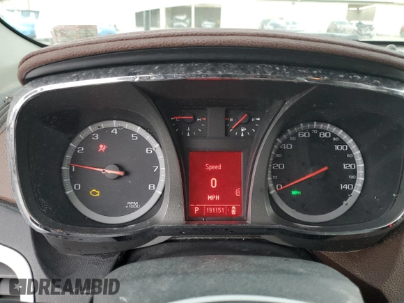 2010 GMC Terrain SLT-2 with VIN 2CTALHEW2A6325771, listed as a Copart auction lot 47830335 with 191,151 mi miles and Clean Title. Bid and sale history available at carsss.com. Image 9.