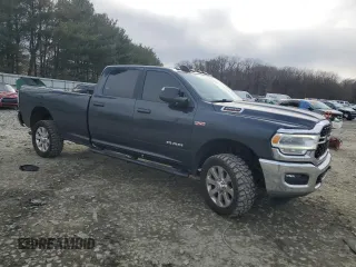 2022 Ram 2500 Big Horn with VIN 3C6UR5JJ6NG115434, listed as a Copart auction lot 53584955 with 104,761 mi miles and Salvage Title. Bid and sale history available at carsss.com. Image 4.