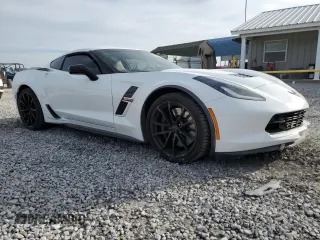 2018 Chevrolet Corvette Grand Sport 1LT with VIN 1G1YW2D79J5103418, listed as a Copart auction lot 43821404 with 43,907 mi miles. Bid and sale history available at carsss.com. Image 4.