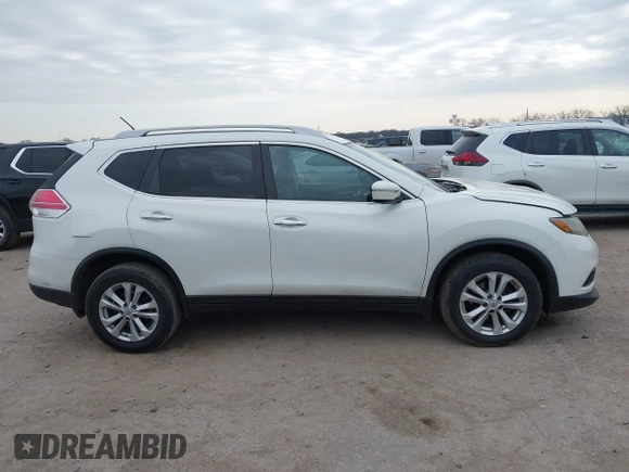 2014 Nissan Rogue S with VIN 5N1AT2MV5EC773061, listed as a IAAI auction lot 41572852 with 175,899 mi miles. Bid and sale history available at carsss.com. Image 13.
