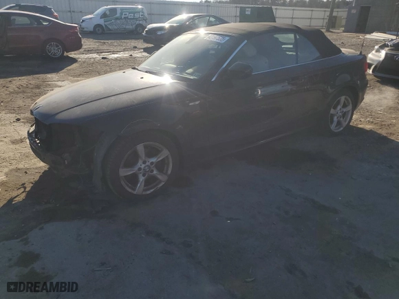 2012 BMW 1 Series 128i with VIN WBAUL7C52CVM83052, listed as a Copart auction lot 43197535 with 145,107 mi miles and Salvage Title. Bid and sale history available at carsss.com. Image 1.
