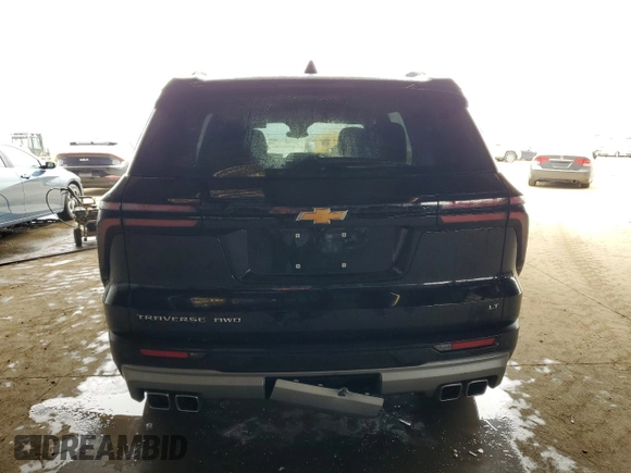 2024 Chevrolet Traverse AWD LT with VIN 1GNEVGKS4RJ167409, listed as a Copart auction lot 53570595 with 17,660 mi miles and Clean Title. Bid and sale history available at carsss.com. Image 6.