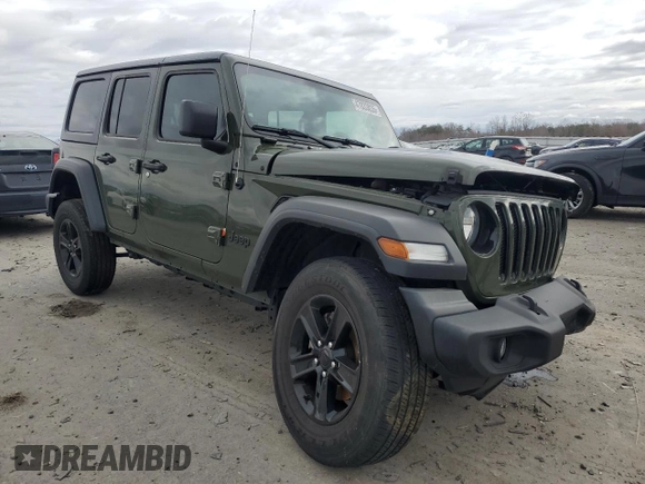 2023 Jeep Wrangler Sport Altitude с VIN 1C4HJXDG5PW648280, выставлен на аукционе Copart как лот 47833835 с пробегом 27 764 миль миль и Списание • Salvage title. История ставок и продаж доступна на DreamBid. Изображение 4.