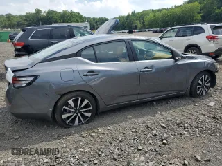 2024 Nissan Sentra SV with VIN 3N1AB8CV5RY353523, listed as a Copart auction lot 65002595 with 5,046 mi miles and Salvage title. Bid and sale history available at DreamBid. Image 3.