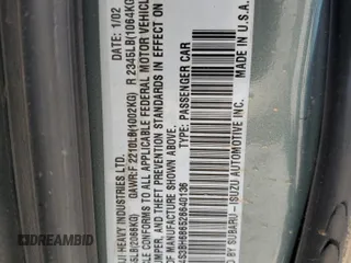 2002 Subaru Legacy Outback Limited with VIN 4S3BH686526640136, listed as a Copart auction lot 58624045 with 253,182 mi miles and Salvage title. Bid and sale history available at DreamBid. Image 13.