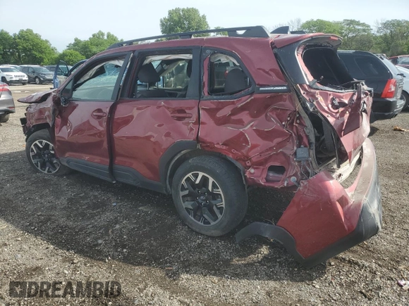 2025 Subaru Forester Premium с VIN JF2SLDDC2SH417217, выставлен на аукционе Copart как лот 60807235 с пробегом 26 031 миль миль и Списание • Salvage title. История ставок и продаж доступна на DreamBid. Изображение 2.
