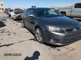 2012 Scion tC with VIN JTKJF5C71C3029463, listed as a Copart auction lot 53333705 with 82,131 mi miles and Salvage Title. Bid and sale history available at carsss.com. Image 14.