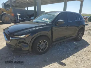 2017 Mazda CX-5 Sport with VIN JM3KFABL5H0146241, listed as a Copart auction lot 49587985 with 111,434 mi miles and Salvage Title. Bid and sale history available at carsss.com. Image 1.