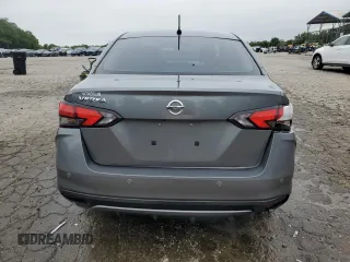 2021 Nissan Versa S with VIN 3N1CN8DVXML809648, listed as a Copart auction lot 58293085 with 62,622 mi miles and Salvage title. Bid and sale history available at DreamBid. Image 6.